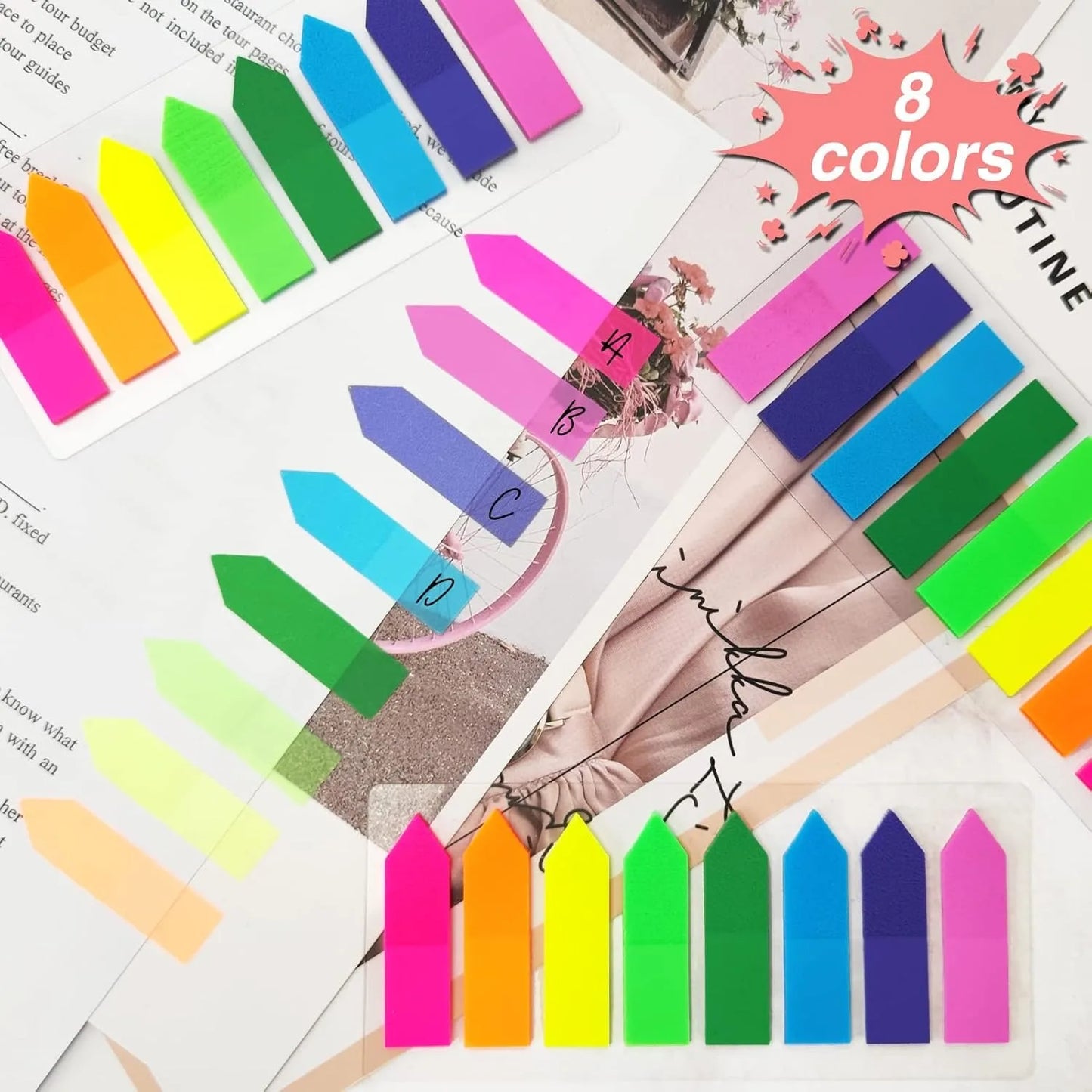 Page Marker Color Stickers 800 pcs