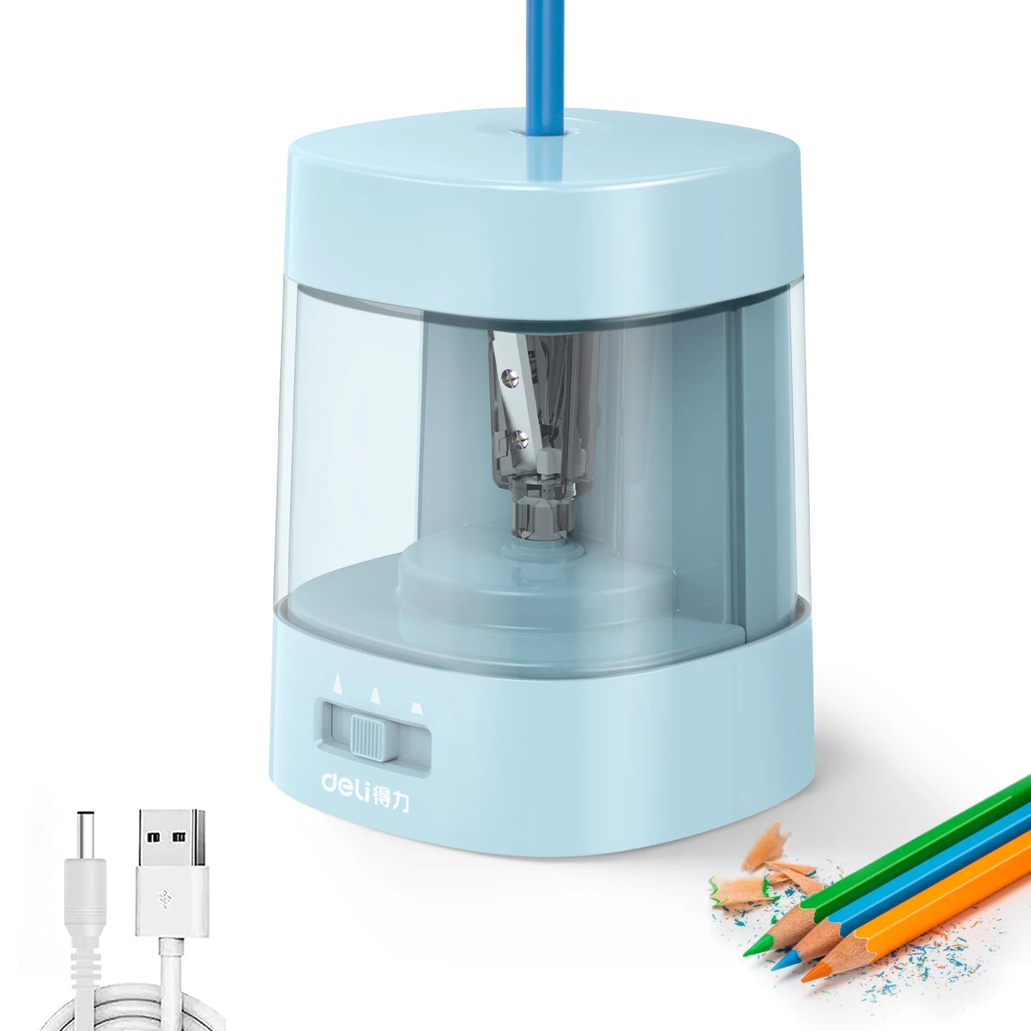 Deli Electric & Battery Pencil Sharpener