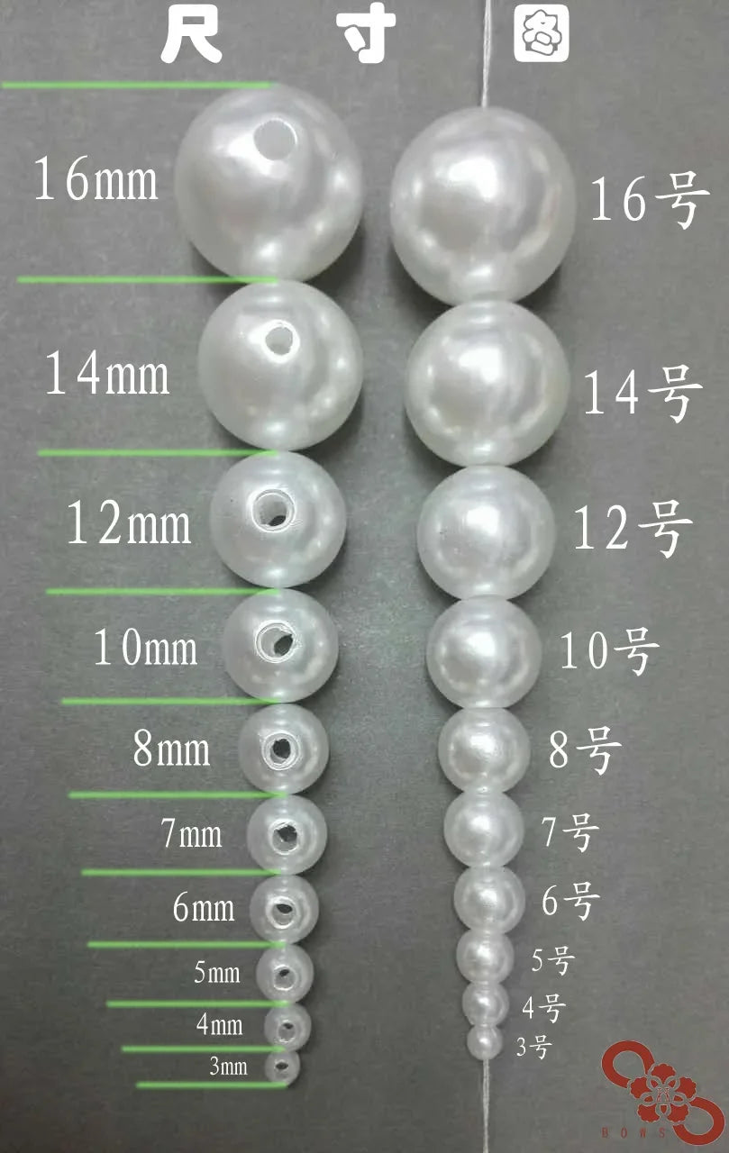 Acrylic Loose Beads For Jewelry Making