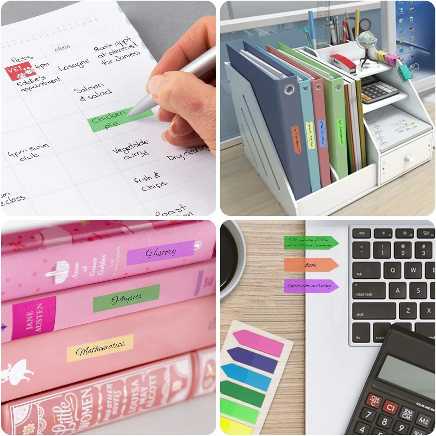 Page Marker Color Stickers 800 pcs