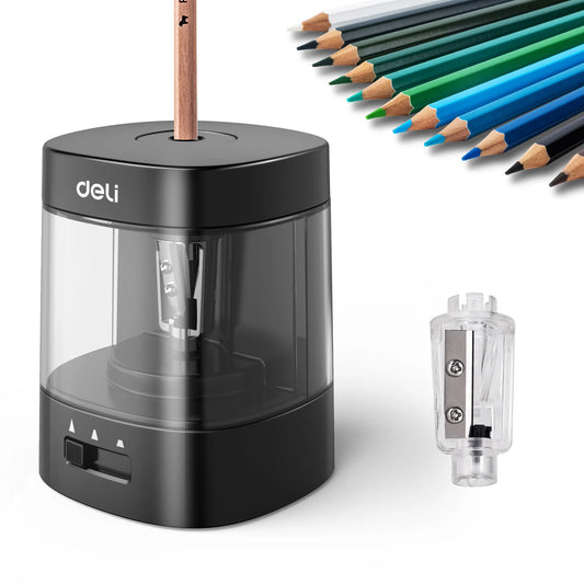 Deli Electric & Battery Pencil Sharpener